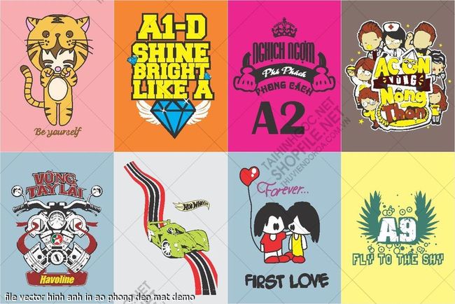 file vector hinh anh in ao phong dep mat 